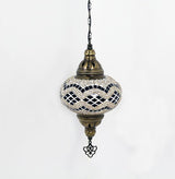 Hanglamp Merkloos - Turkse - Mozaïek - Zwart - 12cm