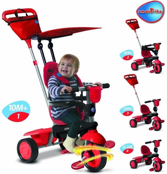 Driewieler SmarTrike - Rood