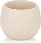 Bloempot De Max - Set van 6 Stuks - Crème - 10cm