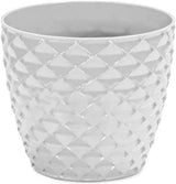 Bloempot De Max - Set van 5 Stuks - Wit