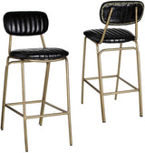 Barkruk De Max - Vintage - Zwart