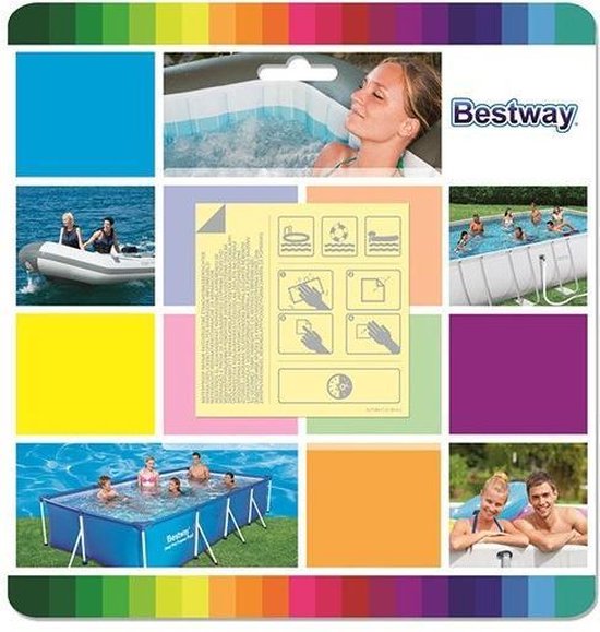 Zwembadonderhoud De Max - Reparatieset Patches Waterdicht Bestway