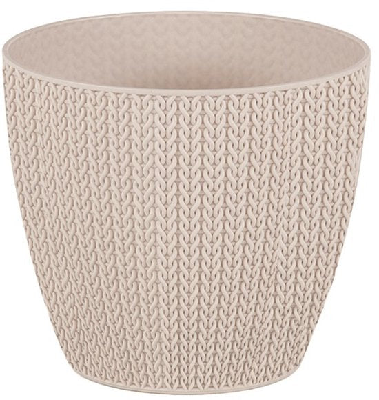Bloempot De Max - Set van 4 Stuks - Beige - 11cm