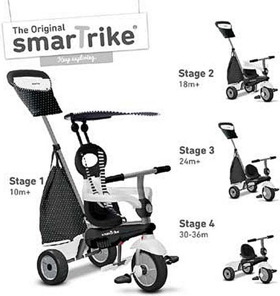 Loopfiets SmarTrike - Wit
