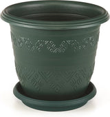 Bloempot De Max - Set van 2 Stuks - Groen - 38x32cm - 20L