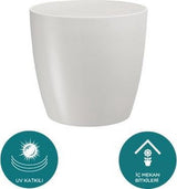 Bloempot De Max - Wit - 33L