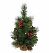 Kunstkerstboom Argos - Groen - 46x33cm
