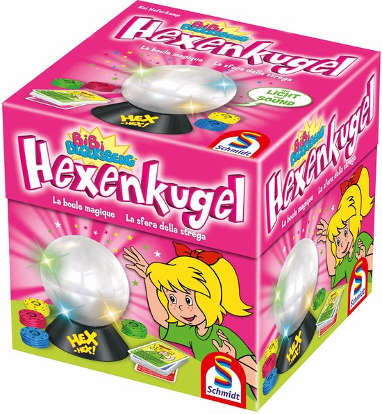 Actiespel Schmidt - Bibi Blocksberg. Hexenkugel Hexenbal