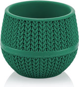Bloempot Serinova - Set van 6 Stuks - Antraciet - 6,5cm