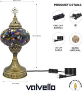 Tafellamp Valvello - Turkse - Mozaiek