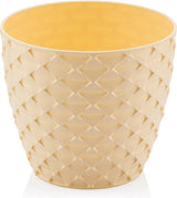 Bloempot Serinova - Set van 5 Stuks - Taupe