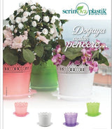 Bloempot De Max - Set van 4 Stuks - 14cm