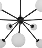 Hanglamp De Max - Moderne - Zwart - 80cm