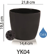 Bloempot De Max - Set van 2 Stuks - 7.4L