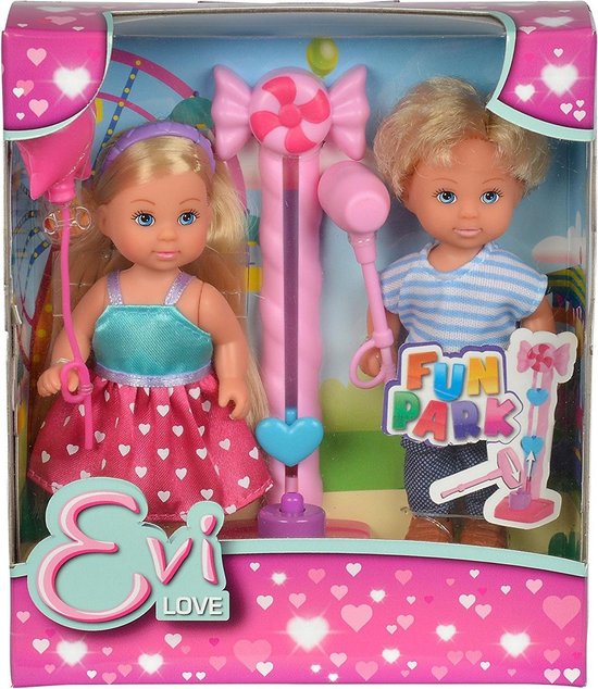 Speelfigurenset Simba-Dickie - Simba Poppenset Evi Love