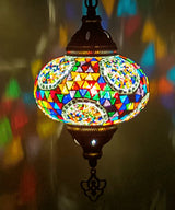 Hanglamp Merkloos - Turkse - Mozaïek - Wit - 19cm