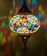 Hanglamp De Max - Turkse - Mozaïek - Multicolor - 13.cm