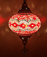 Hanglamp Merkloos - Turkse - Mozaïek - Wit - 19cm