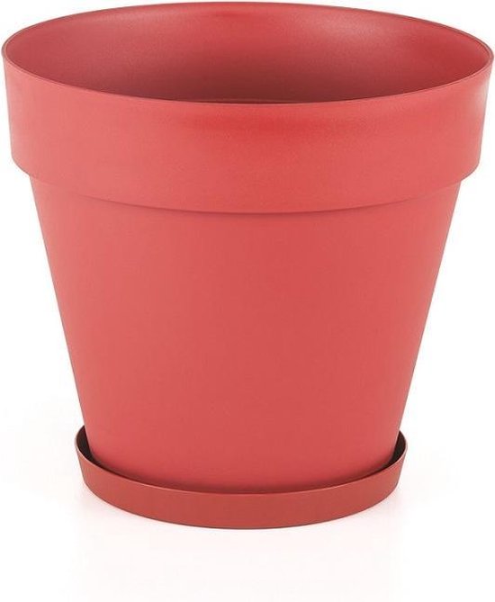 Bloempot Serinova - Rood - 46L