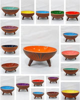 Serveerschaal De Max - Handgemaakt - Groen - 25cm