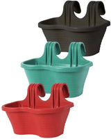 Plantenbak De Max - Set van 2 Stuks - Rood - 6.5L