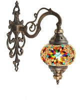 Wandlamp De Max - Turkse - Mozaïek - Bruin - 15cm