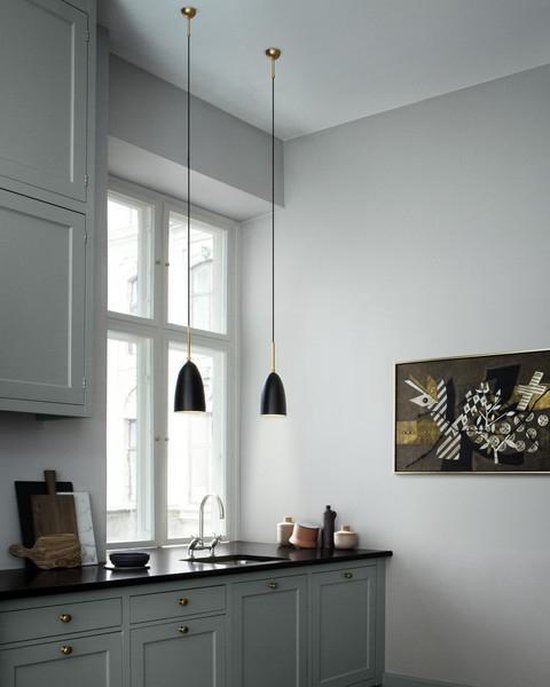 Hanglamp De Max - Vintage - Rood