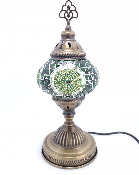 Tafellamp Aladdinstore - Turkse - Mozaïek - Multicolour - 13cm