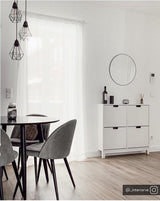Eetkamerstoel Merkloos - Set van 2 Stuks - Moderne - Blauw