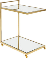 Tafel De Max - Kare Design Trolley Classy Gold