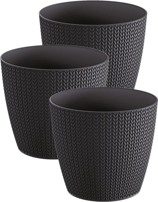 Bloempot De Max - Zwart