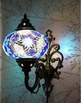 Wandlamp De Max - Turkse - Mozaïek - Bruin - 15cm
