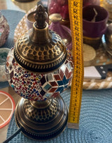 Tafellamp Halay - Turks - Mozaïek - Multicolor