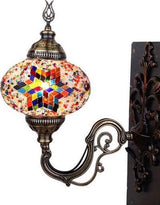 Wandlamp Merkloos - Turkse - Mozaïek - 19cm