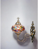 Wandlamp De Max - Turkse - Mozaïek - Bruin - 15cm