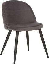 Eetkamerstoel De Max - Set van 2 Stuks - Moderne - Blauw