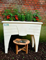 Plantenbak Serinova - Wit - 60L