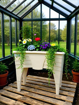 Plantenbak Serinova - Wit - 60L