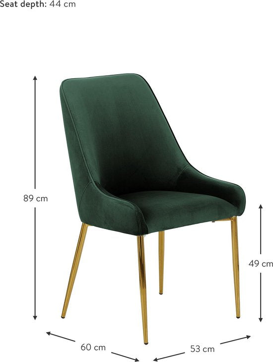 Eetkamerstoel De Max - Groen