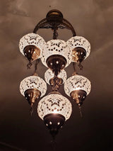Hanglamp Merkloos - Turkse - Mozaïek - 7 Bollen