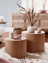 Tafel Merkloos - Set van 2 Stuks - Hout