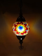 Hanglamp Merkloos - Turkse - Mozaïek - Wit - 19cm