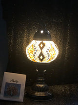 Tafellamp Halay - Turkse - Mozaïek - Goud