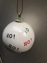 Kerstbal De Max - Wit - 6cm
