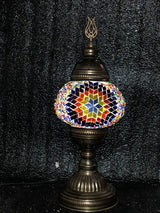 Tafellamp Halay - Turkse - Mozaïek - Goud