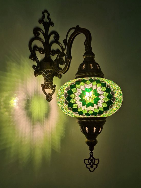Wandlamp De Max - Turkse - Mozaïek - 16cm