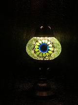 Tafellamp Halay - Turkse - Mozaïek - Goud
