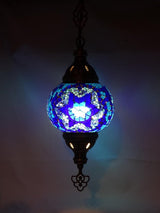 Hanglamp Merkloos - Turkse - Mozaïek - Wit - 19cm