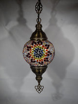 Hanglamp De Max - Turkse - Mozaïek - Multicolor - 13.cm