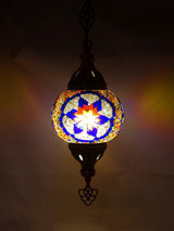 Hanglamp Merkloos - Turkse - Mozaïek - Wit - 19cm